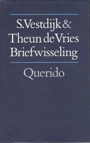 Briefwisseling by Simon Vestdijk, Theun de Vries