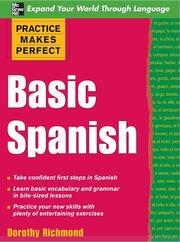 Cover of: Basic Spanish by Dorothy Devney Richmond