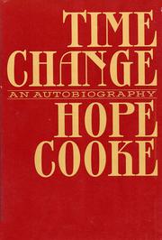 Cover of: Time change | Hope Cooke