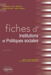 Fiches d'institutions et politiques sociales by Arnaud Coutant