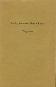 Cover of: Sunday Afternoon: Grande Ronde: none