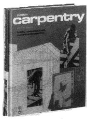 Cover of: Modern carpentry by Willis H. Wagner, Willis H. Wagner