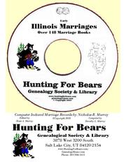 Early Illinois Marriage Records Index by Nicholas Russell Murray