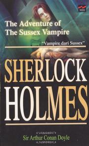 Cover of: The Adventure of the Sussex Vampire