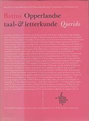 Cover of: Opperlandse taal- & letterkunde by Battus