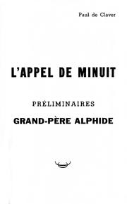 Cover of: L' appel de minuit by Paul de Claver