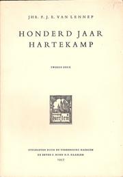 Honderd jaar Hartekamp by Frans Johan Eliza van Lennep