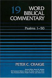 Word Biblical Commentary Vol. 19, Psalms 1-50  (craigie), 380pp by Peter Craigie