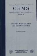 Isolated invariant sets and the Morse index by Charles C. Conley