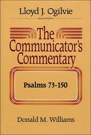 Cover of: The communicator's commentary. by Williams, Don, Williams, Don