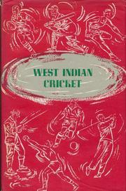 Cover of: West Indian cricket by Christopher Nicole