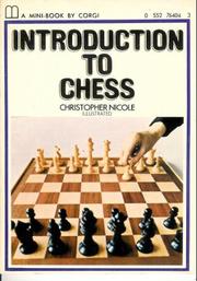 Cover of: Introduction to Chess