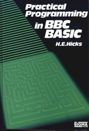 Cover of: Practical programming in BBC BASIC by Henry Hicks