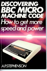 cover of Discovering BBC micro machine code