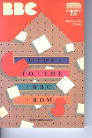 Guide to the BBC ROMs by Don Thomasson