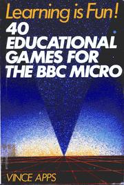 Cover of: 40 Educational Games for the Spectrum by Vince Apps