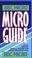 Cover of: Micro Guide for the BBC micro