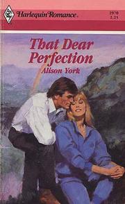 Cover of: That Dear Perfection