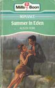 Cover of: Summer in Eden. by York, Alison.