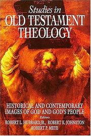 Cover of: Studies in Old Testament theology