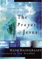 Cover of: The Prayer of Jesus by Hank Hanegraaff