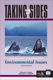 Cover of: Taking Sides: Clashing Views on Controversial Environmental Issues