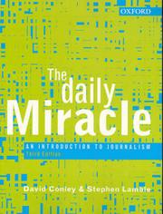 Cover of: The daily miracle by David Conley