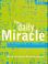 Cover of: The daily miracle