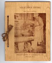 Vegetable dyeing