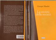 Cover of: La società della società