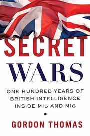 Cover of: Secret wars by Gordon Thomas