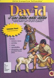 Cover of: David: A Man After God's Own Heart Flashcards by 