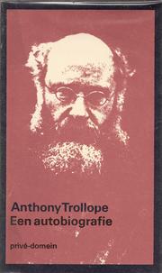 Cover of Een autobiografie by Anthony Trollope