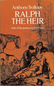 Cover of: Ralph the heir by Anthony Trollope