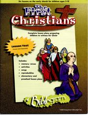 Cover of: First Christians flocked visuals