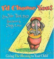 Cover of: I'd choose you!