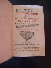 Cover of: Histoire du commerce et de la navigation des anciens.