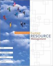 Cover of: Fundamentals of Human Resource Management with CD & PowerWeb by Raymond Andrew Noe, John R. Hollenbeck, Barry Gerhart, Patrick M. Wright