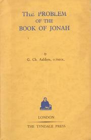 Cover of: The  problem of the Book of Jonah