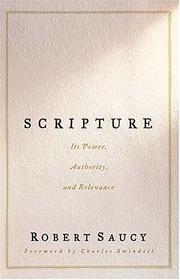 Cover of: Scripture