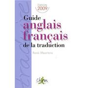 Cover of: Guide anglais-français de la traduction