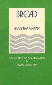 Cover of: Bread Upon the Waters
