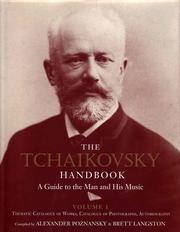 Cover of: The Tchaikovsky handbook | Alexander Poznansky