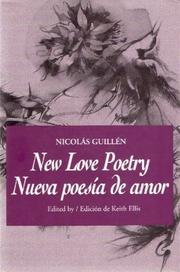 Cover of: New Love Poetry by Nicolás Guillén