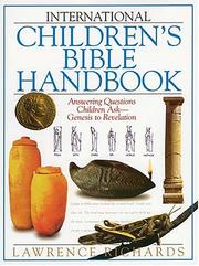 Cover of: International Children's Bible Handbook by Lawrence Richards