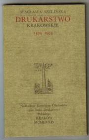 Cover of: Drukarstwo krakowskie