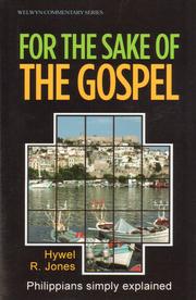 Cover of: For the Sake of the Gospel: Philippians simply explained