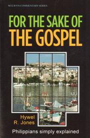 Cover of: For the Sake of the Gospel by 