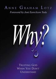 Cover of: Why by Anne Graham Lotz
