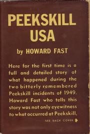 Cover of: Peekskill: USA | Howard Fast